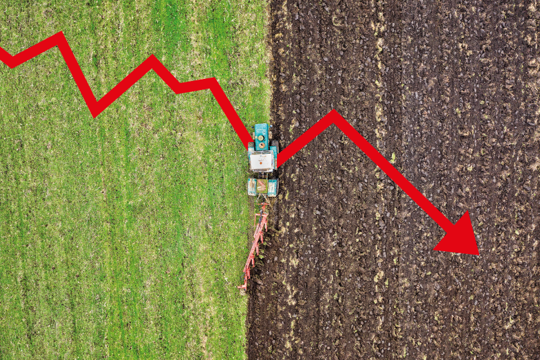 La Jornada: Cae la producción agropecuaria por segundo año consecutivo