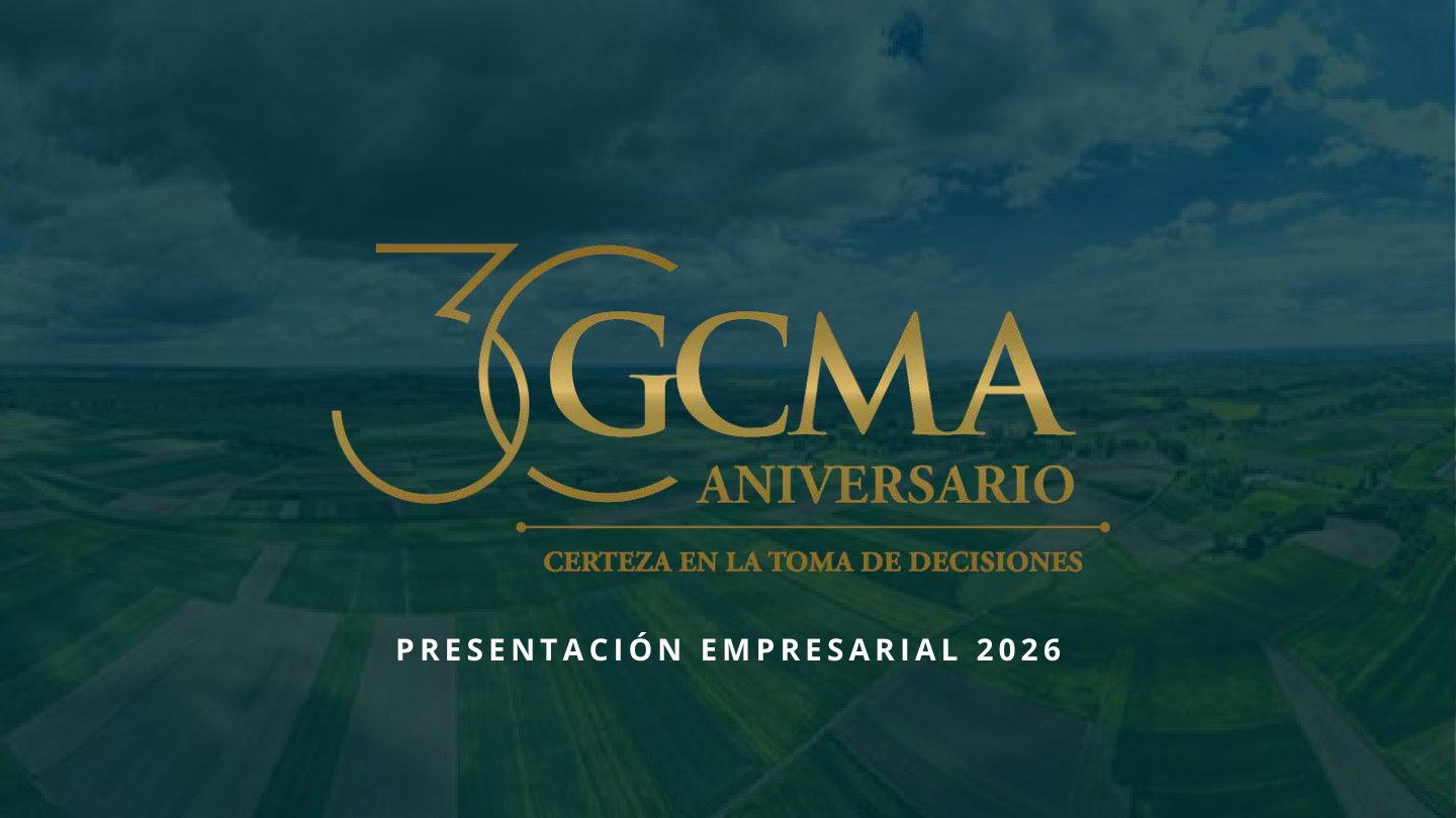 Presentación empresarial GCMA 2026